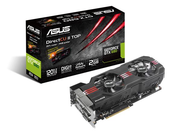 ASUS GeForce GTX 680 DirectCU II TOP