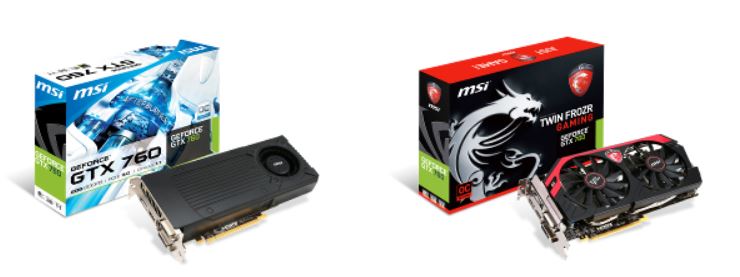 MSI GTX 760 Box